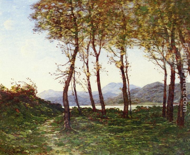 Henri-Joseph Harpignies Environs De Menton, Le Royal